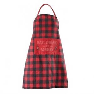 NEW KRUMBS KITCHEN holiday aprons in eat drink & be merry
